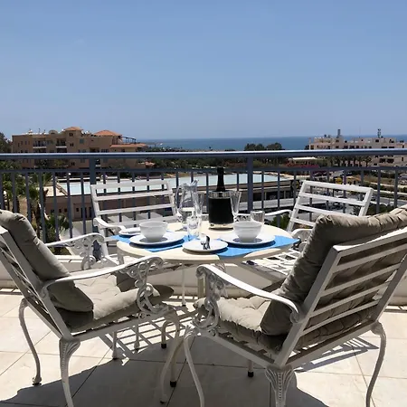 Kings Palace - Modern Penthouse With Incredible Sea Views Апартаменты Пафос